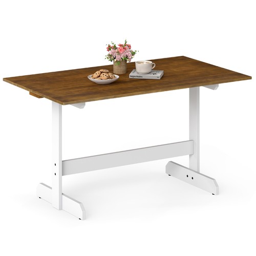 Gymax inch dining - inch, table