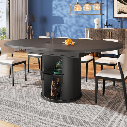 Extendable dining table 6 - dining,