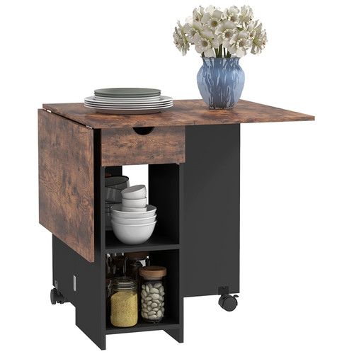Expandable dining table - dining, with