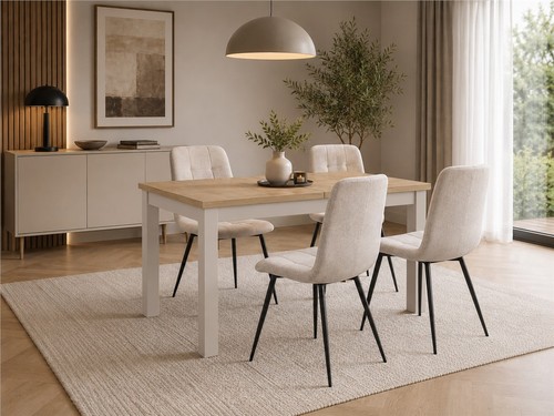 Small dining table extendable - small,
