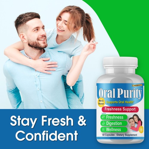 Oral bad breath freshener - oral,