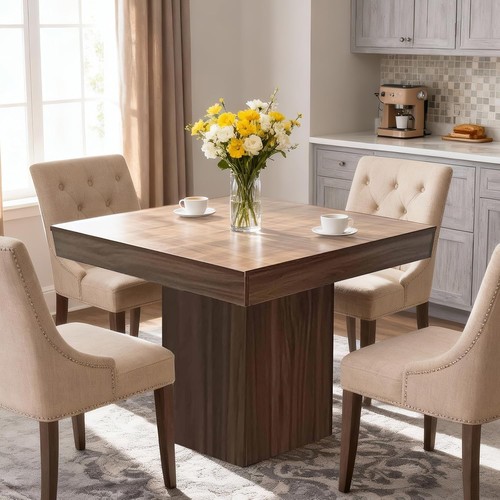 Square dining table - square, for